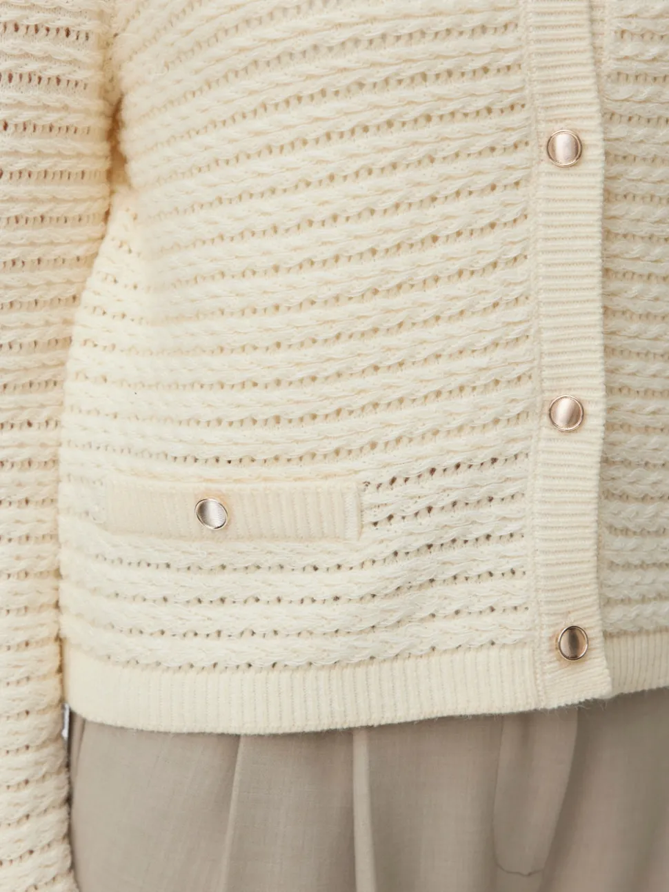 VMSOLEIL Gebreid vest