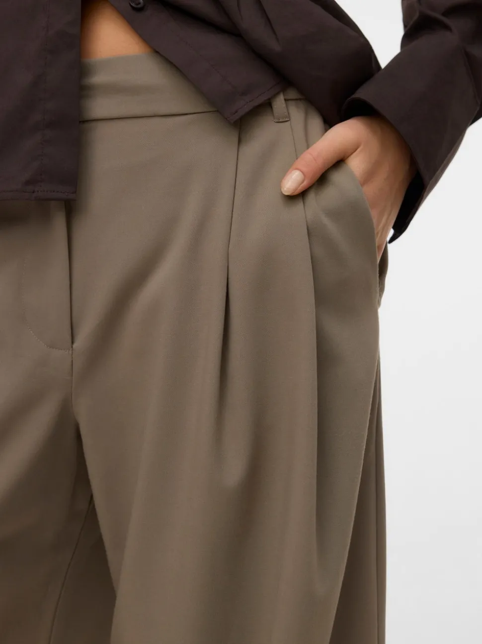 VMSTELLA Mid waist Broek
