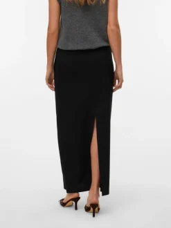 VMTAMI Mid waist Lange Pinstripe rok
