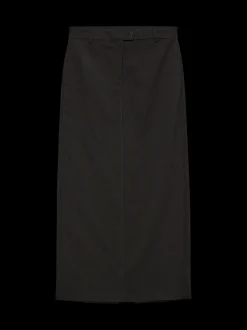 VMTAMI Mid waist Lange Pinstripe rok