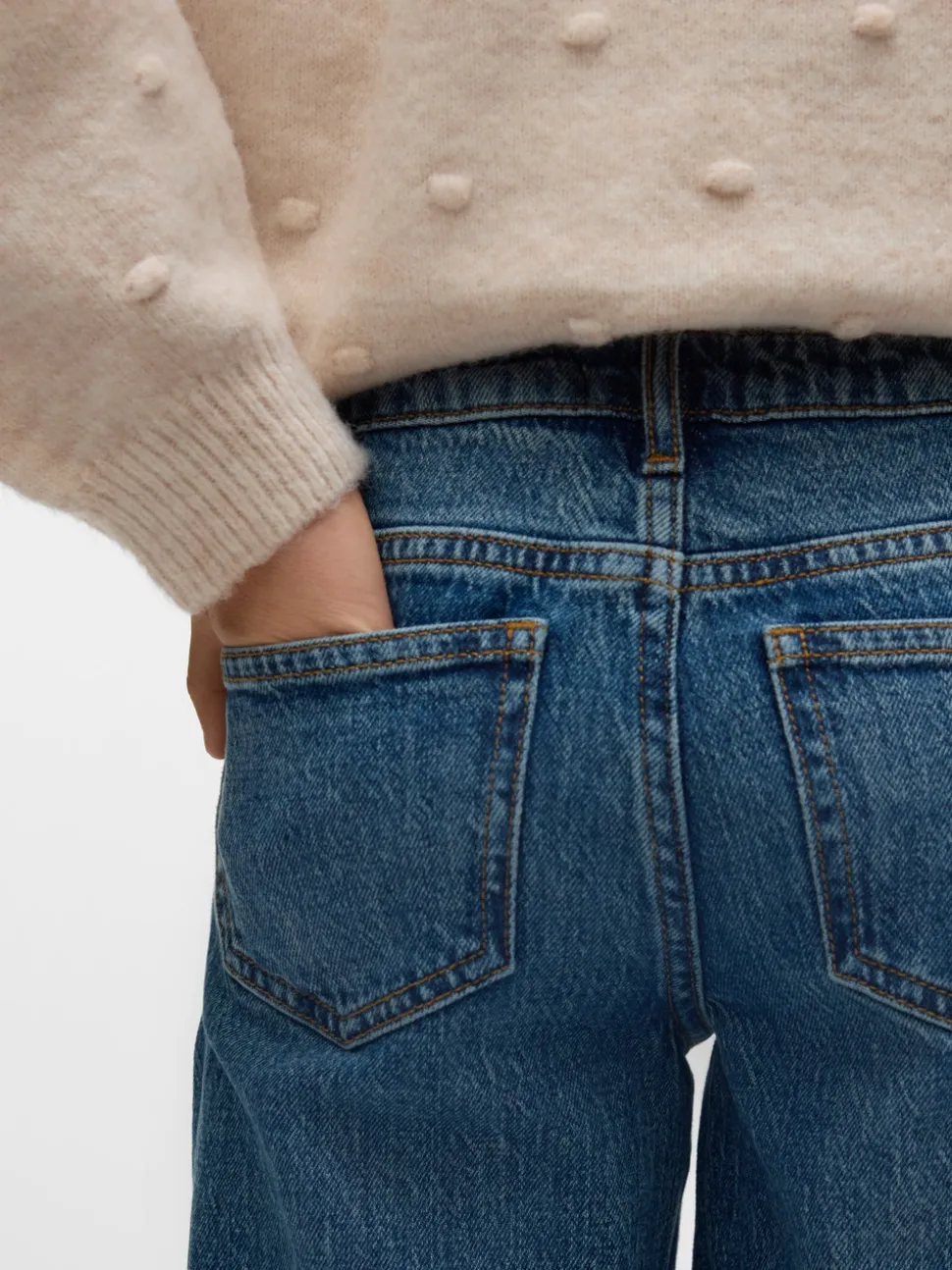 VMTESSA High rise Wide leg fit Jeans