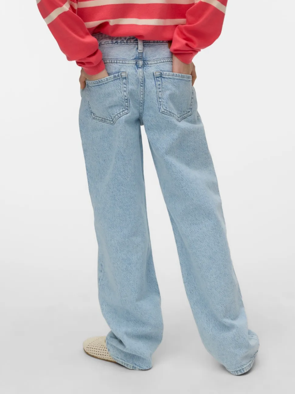 VMTESSA High rise Wide leg fit Jeans