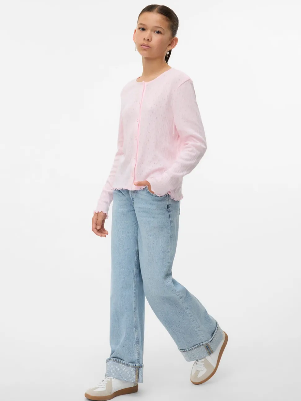 VMTESSA High rise Wide leg fit Jeans