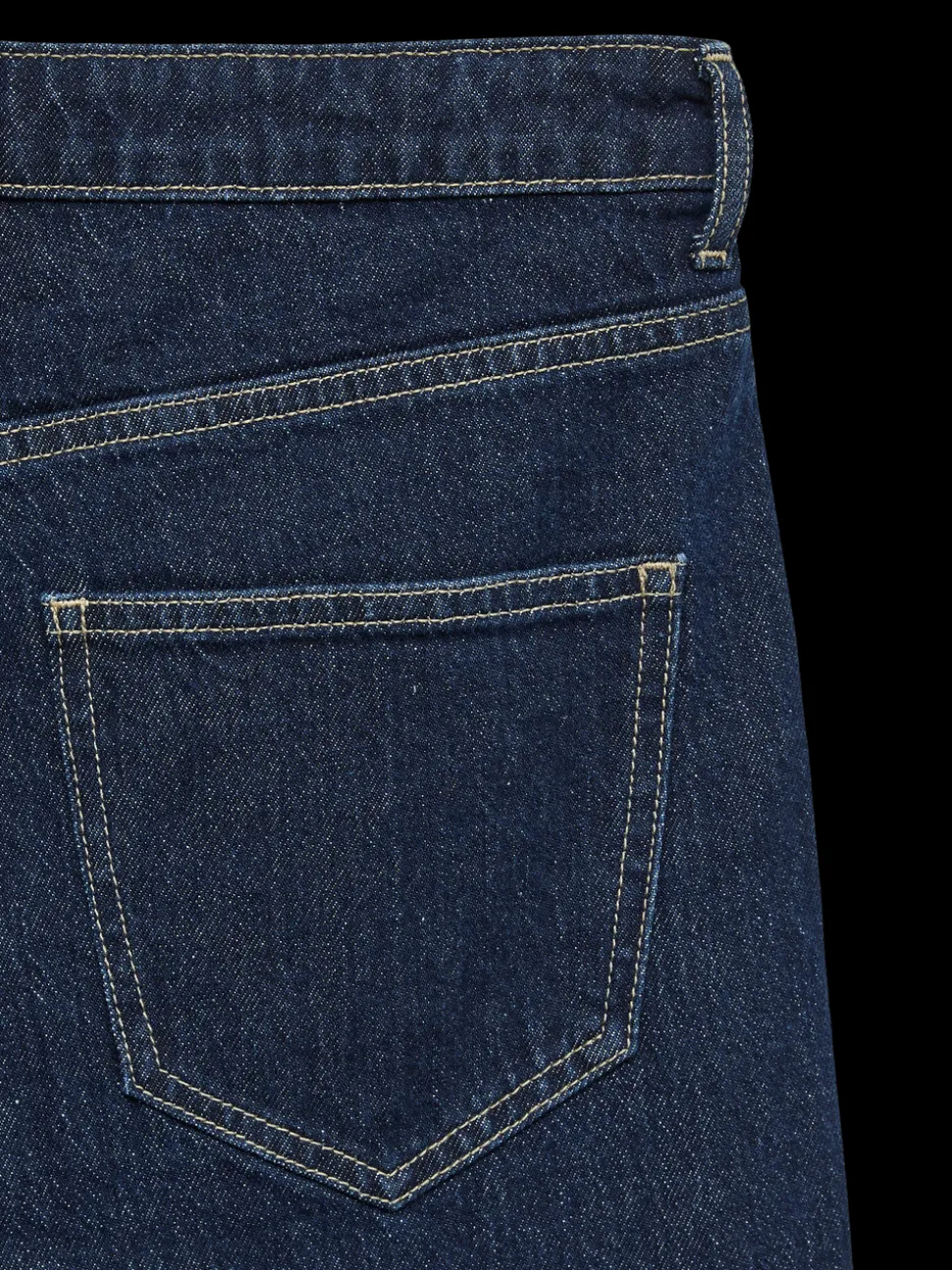 VMTESSA High rise Brede pasvorm - bijgesneden Jeans