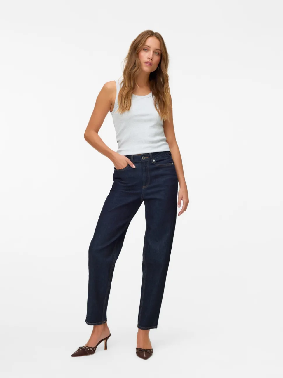 VMTESSA High rise Mom fit Jeans