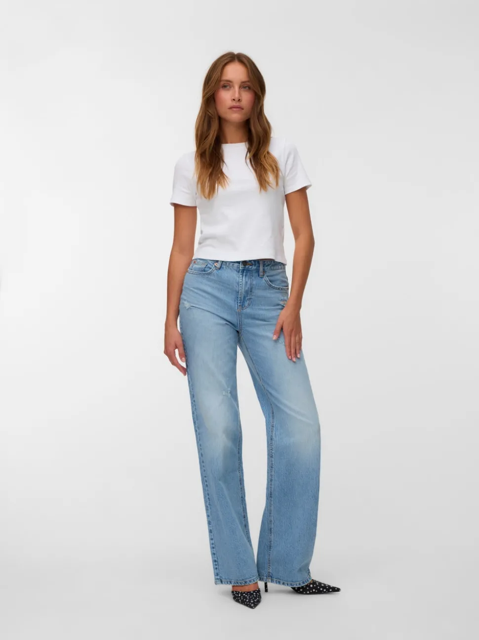 VMTESSA High rise Straight fit Jeans