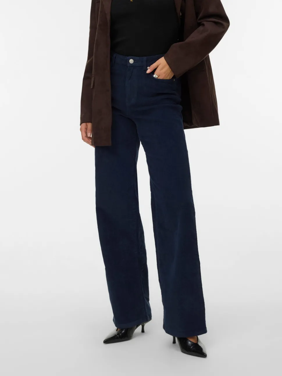 VMTESSA High rise Wide fit Corduroy Jeans