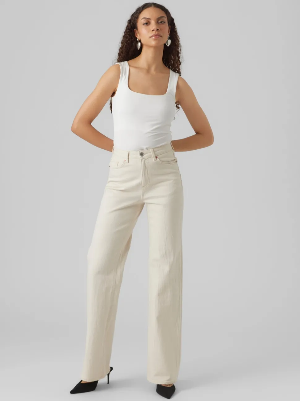 VMTESSA High rise Wide fit Jeans