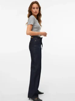 VMTESSA High rise Wide leg fit Jeans