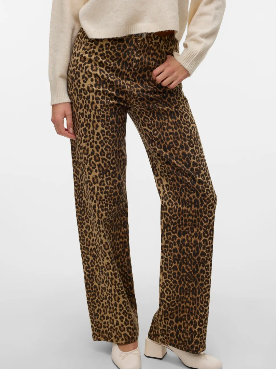 VMTESSA High rise Wide leg fit Jeans