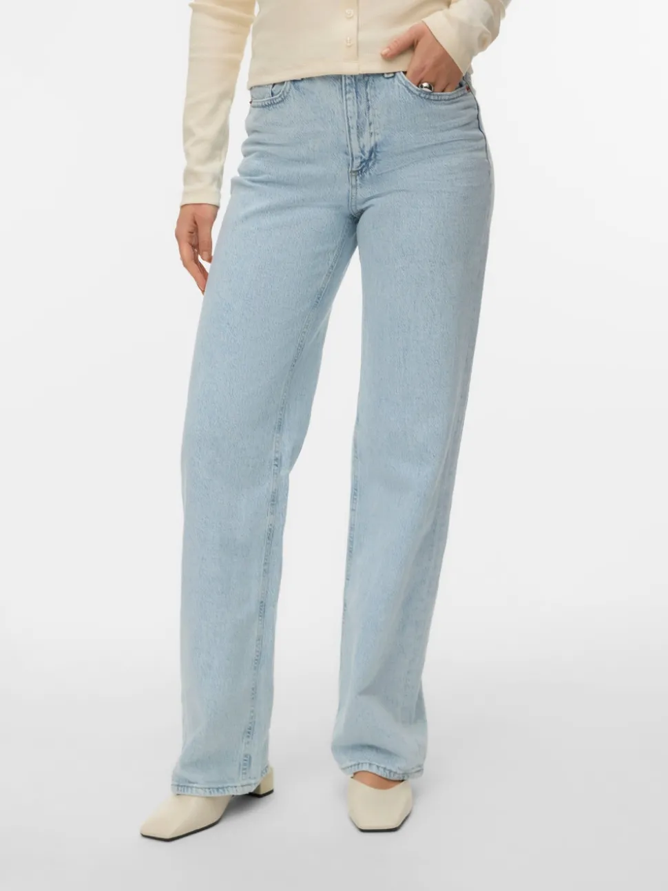 VMTESSA High rise Wide leg fit Jeans