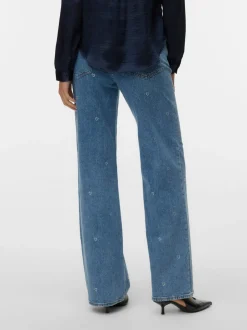 VMTESSA High rise Wide leg fit Jeans