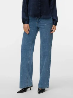 VMTESSA High rise Wide leg fit Jeans