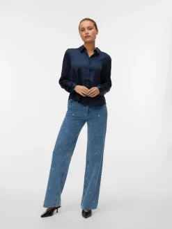 VMTESSA High rise Wide leg fit Jeans