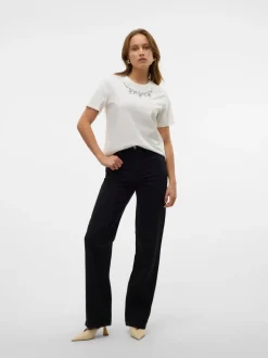 VMTESSA High rise Wide leg fit Jeans