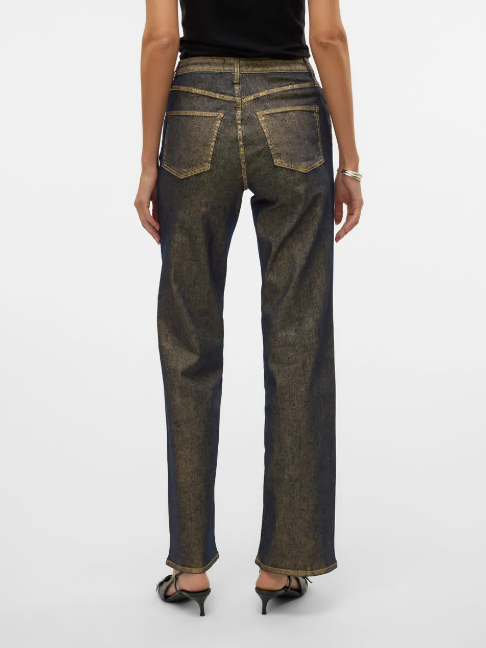 VMTESSA High rise Wide leg fit Jeans