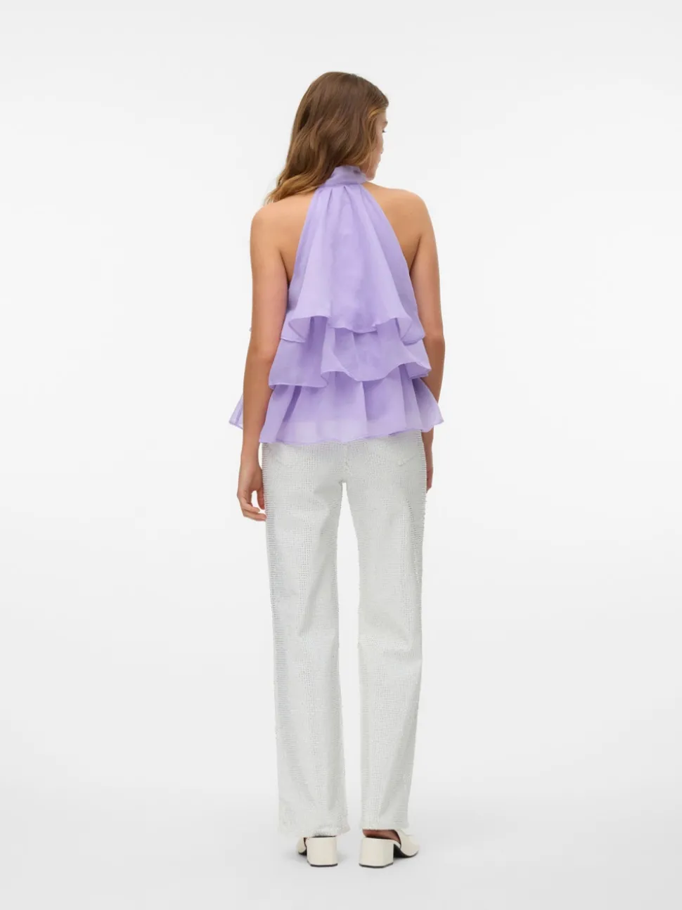 VMTESSA High rise Wide leg fit Jeans