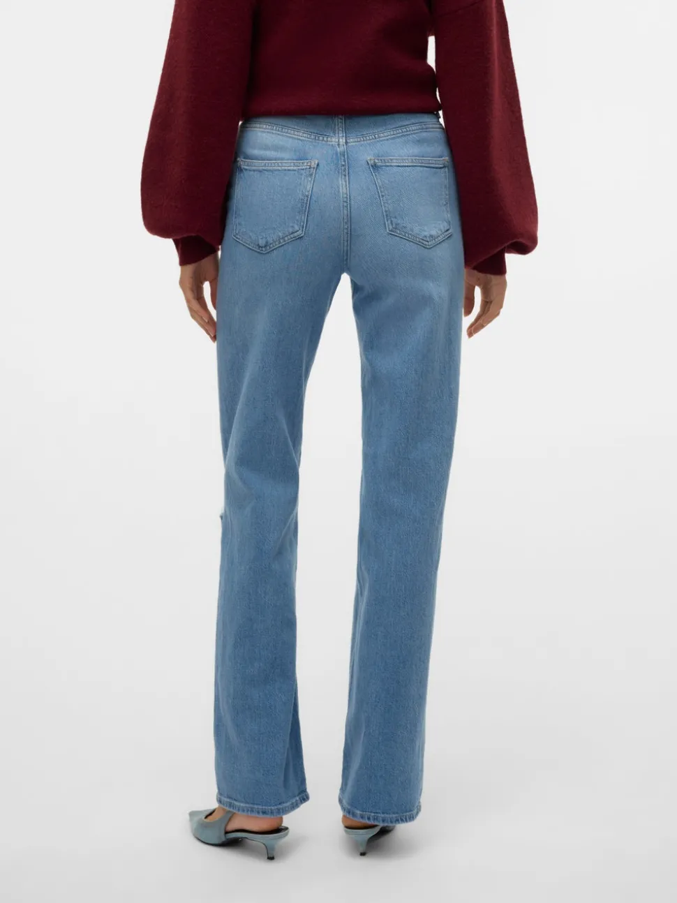 VMTESSA High rise Wide leg fit Jeans