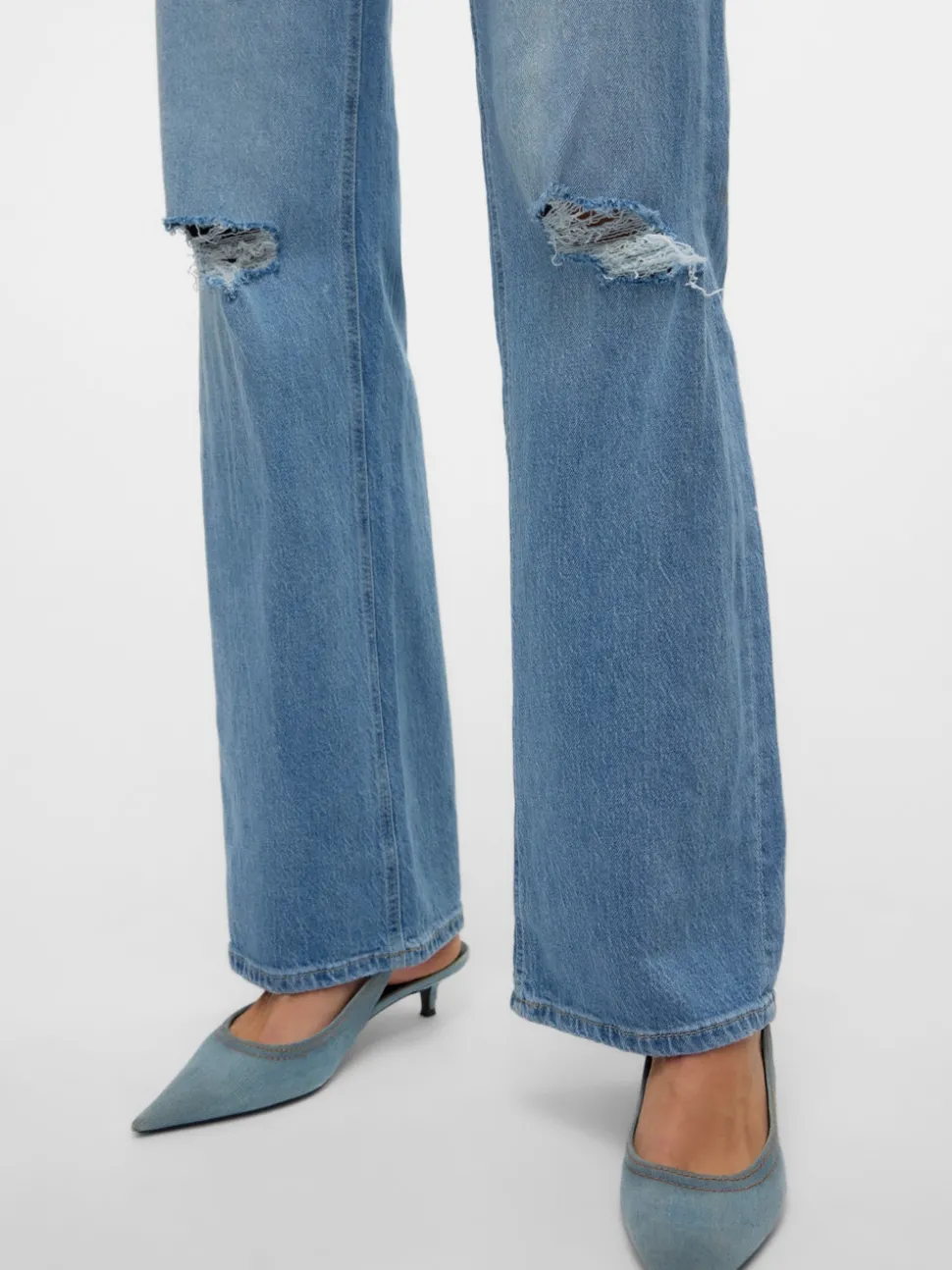 VMTESSA High rise Wide leg fit Jeans