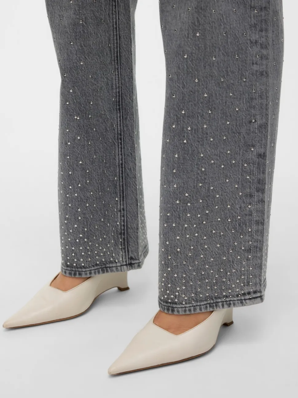 VMTESSA High rise Wide leg fit Jeans