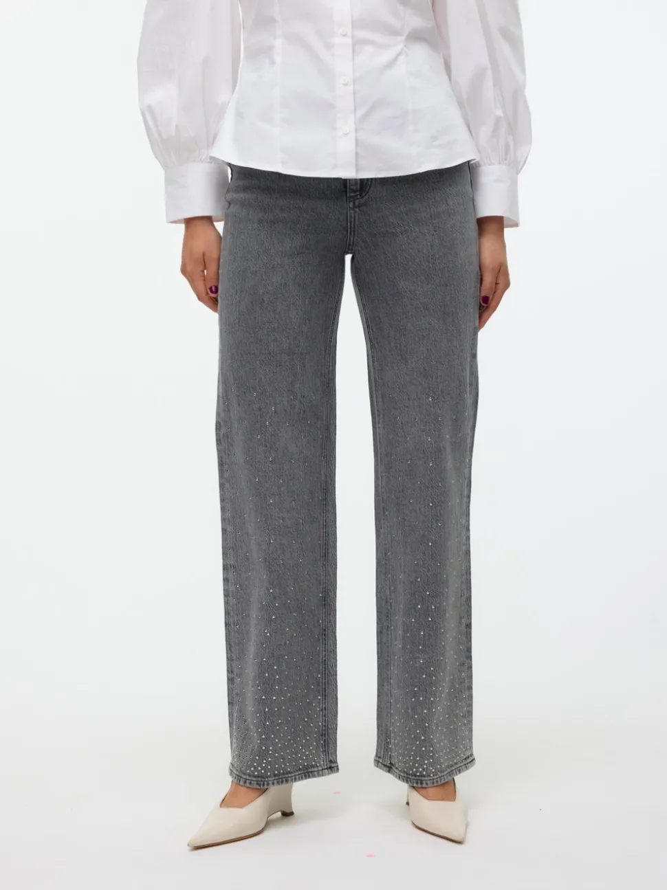 VMTESSA High rise Wide leg fit Jeans