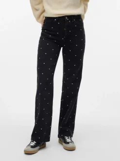 VMTESSA High rise Wide leg fit Jeans