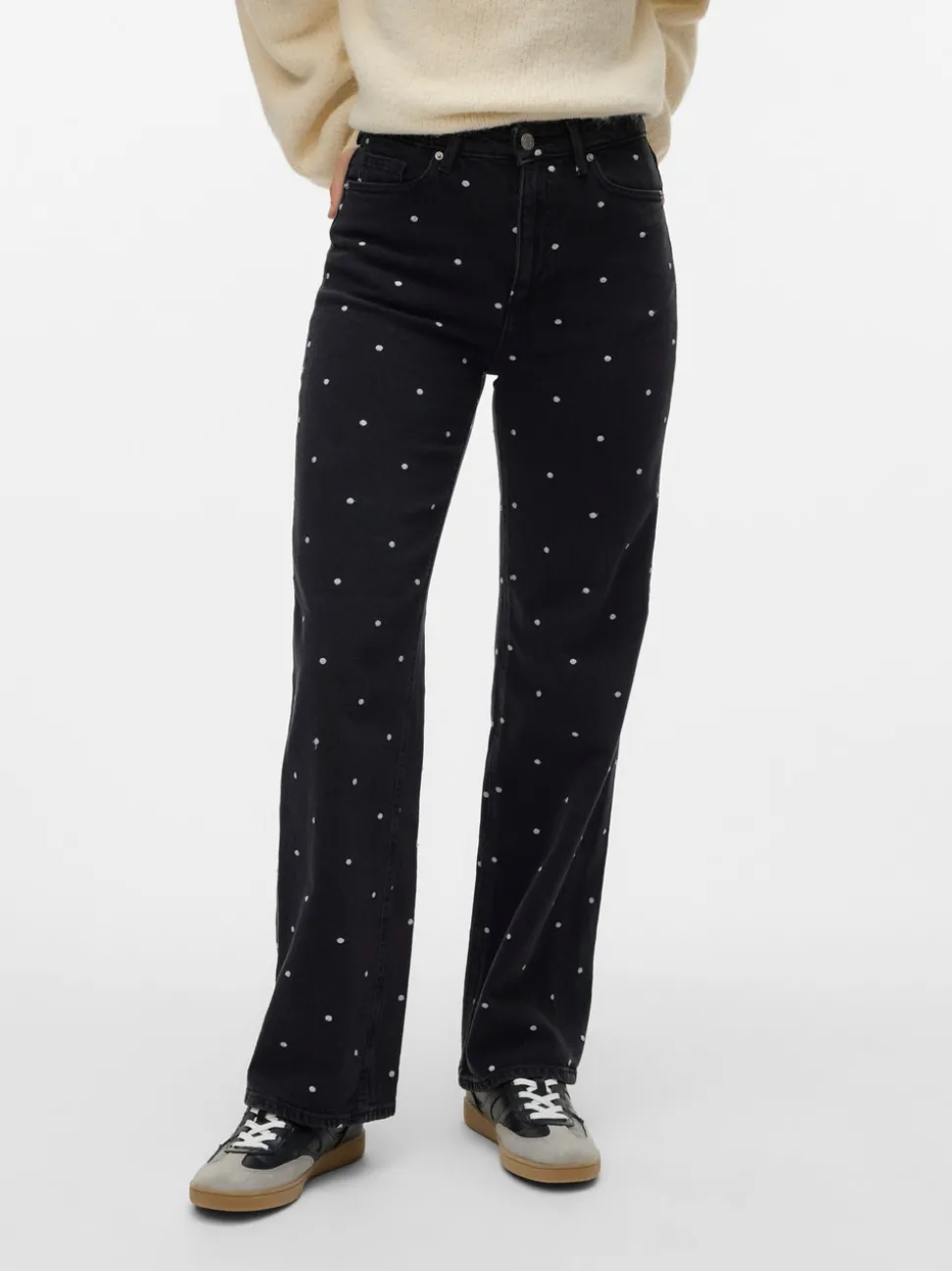 VMTESSA High rise Wide leg fit Jeans