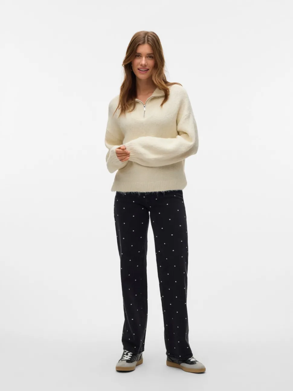 VMTESSA High rise Wide leg fit Jeans