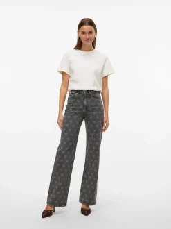 VMTESSA High rise Wide leg fit Jeans