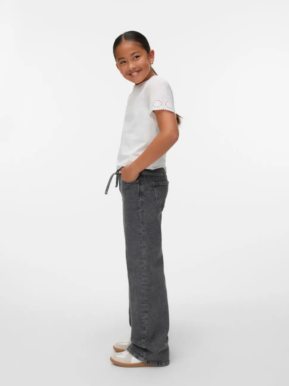 VMTESSA High rise Wide leg fit Jeans