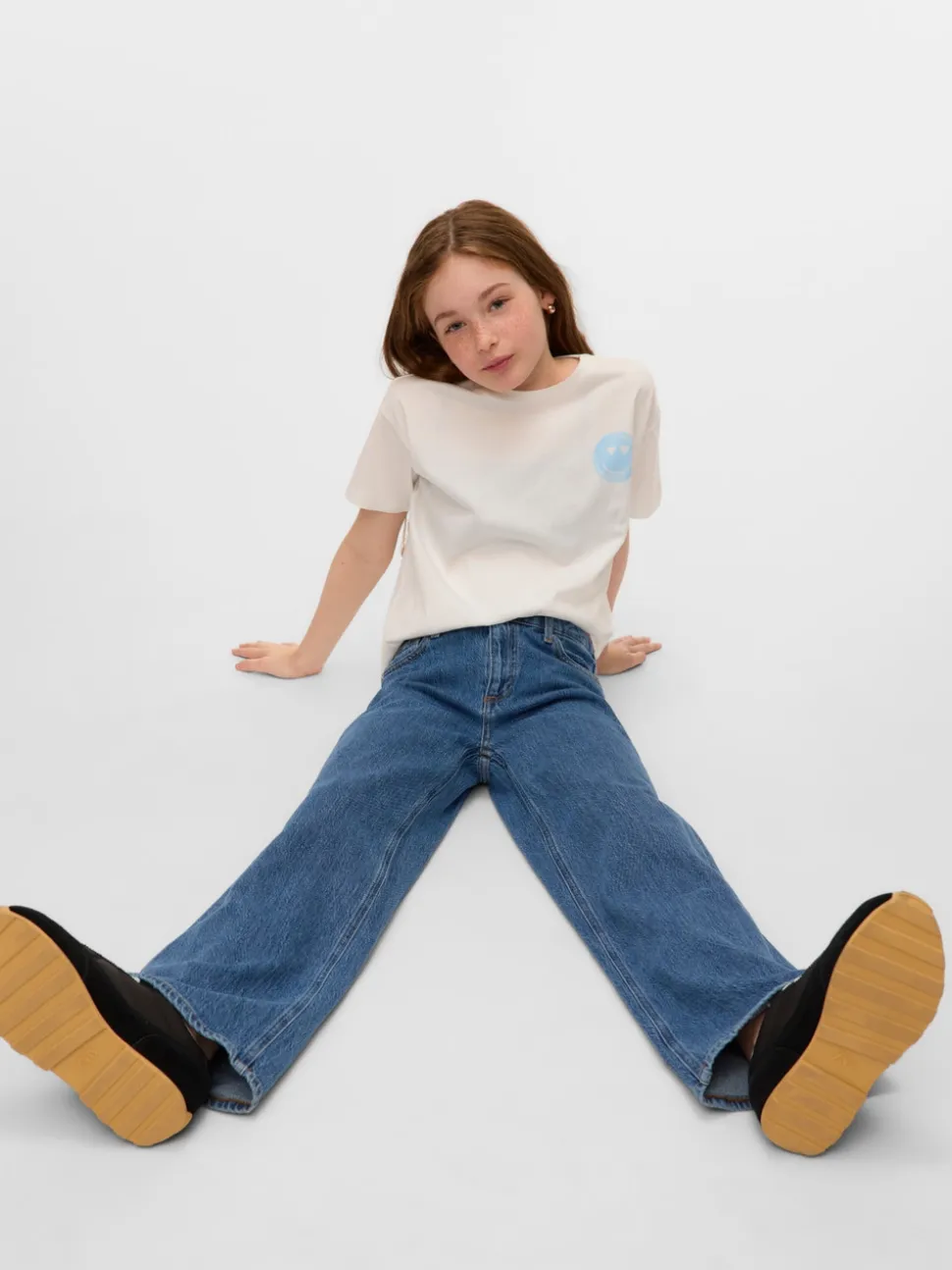 VMTESSA High rise Wide leg fit Jeans