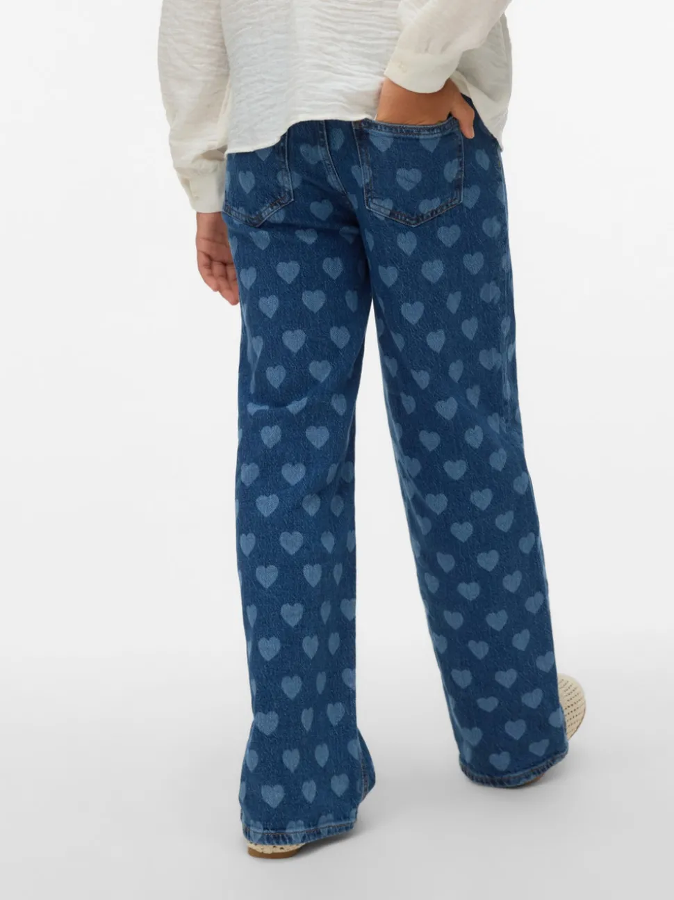 VMTESSA High rise Wide leg fit Jeans