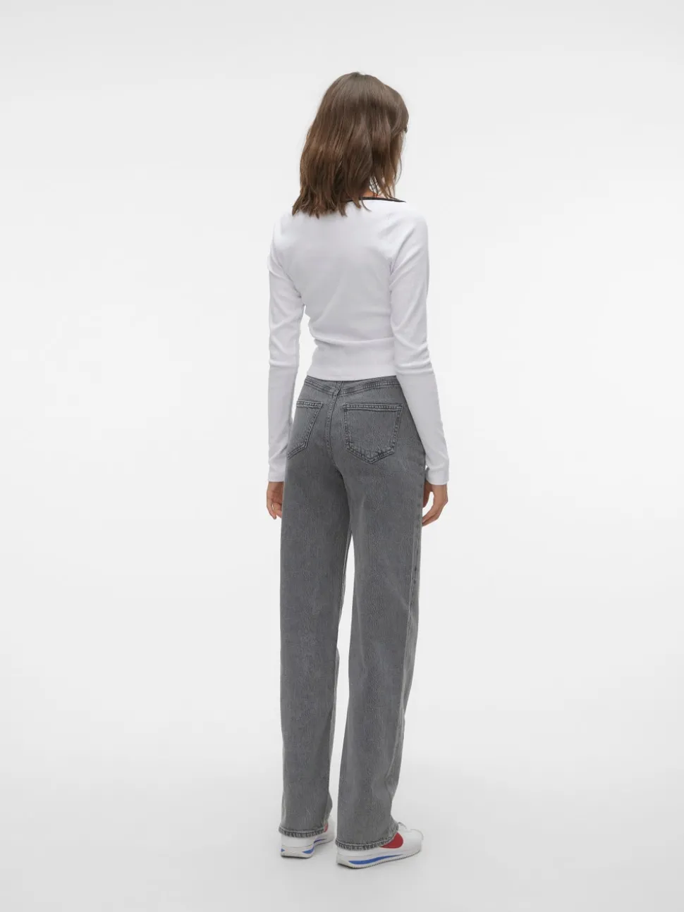 VMTESSA High rise Wide leg fit Jeans
