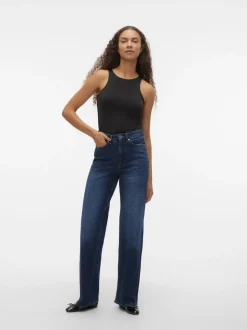 VMTESSA High rise Wide leg fit Jeans