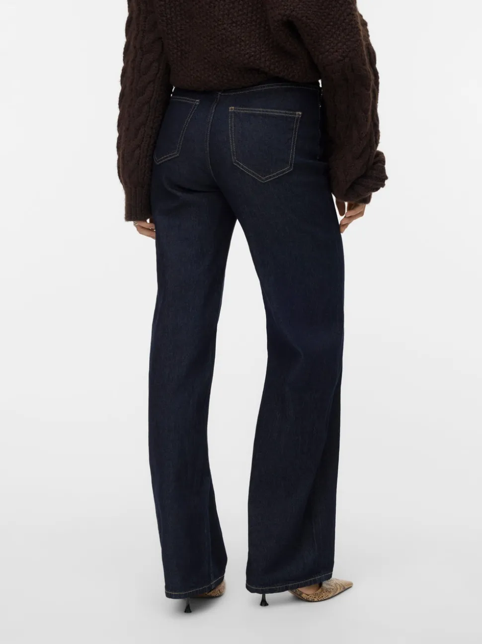 VMTESSA High rise Wide leg fit Jeans