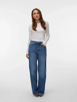 VMTESSA High rise Wide leg fit Jeans