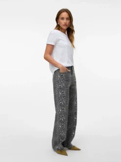 VMTESSA High rise Wide leg fit Jeans