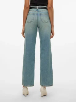 VMTESSA High waist Wide leg fit Jeans