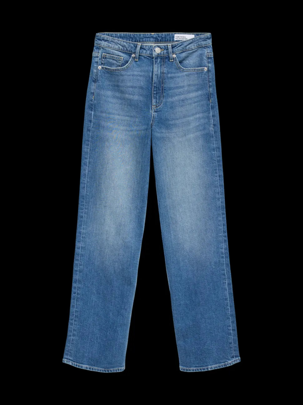 VMTESSA-STRETCH High rise Wide leg fit Jeans