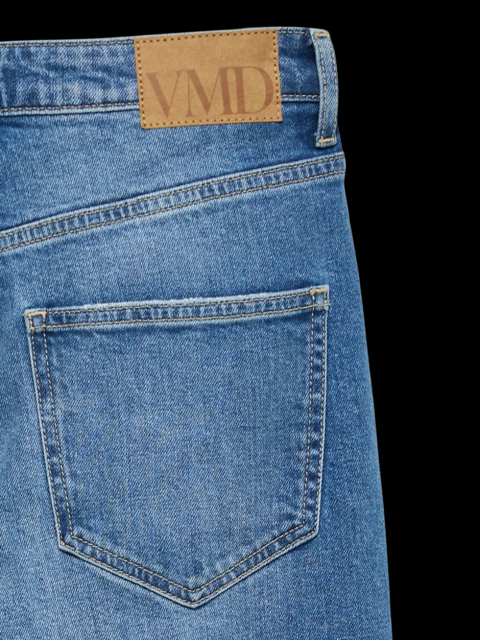 VMTESSA-STRETCH High rise Wide leg fit Jeans