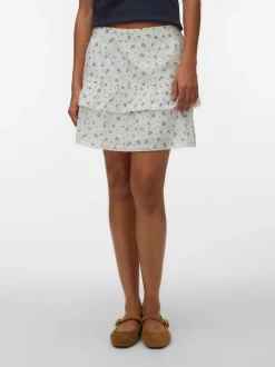 VMTRINE Mid waist Korte rok