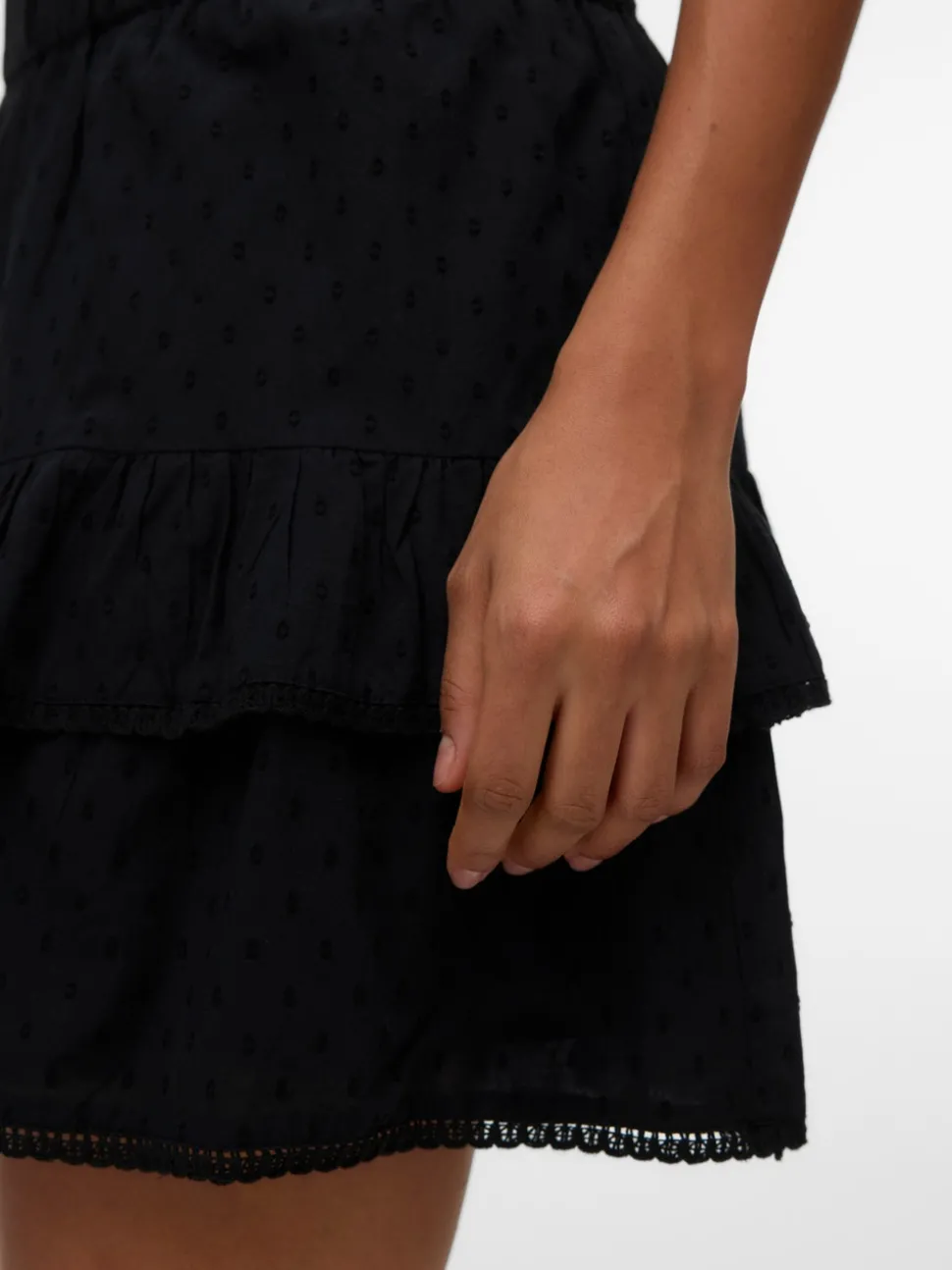 VMTRINE Mid waist Korte rok