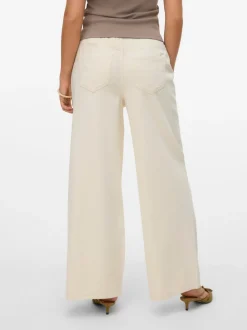 VMVALERIA Mid rise Wide leg fit Jeans