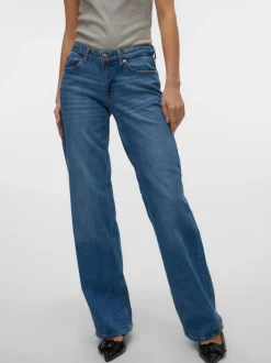 VMVANESSA Low rise Wide leg fit Jeans