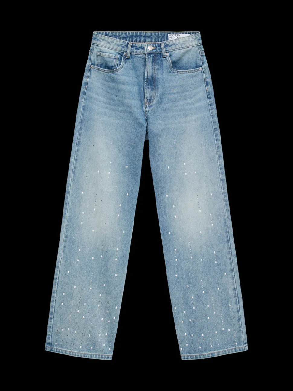 VMVANESSA Low rise Wide leg fit Jeans