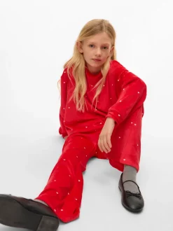 VMVELVET High waist Broek