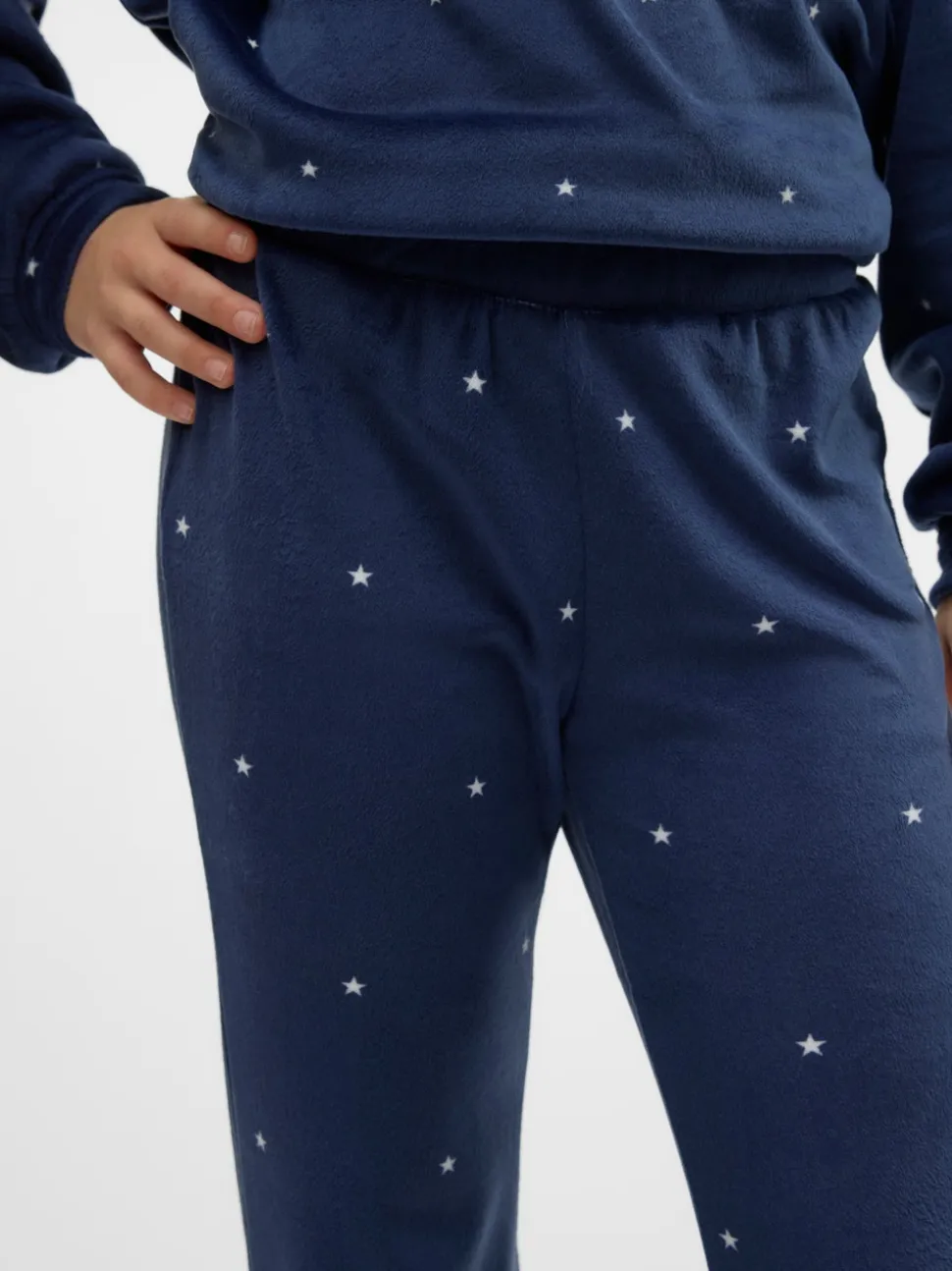 VMVELVET High waist Broek