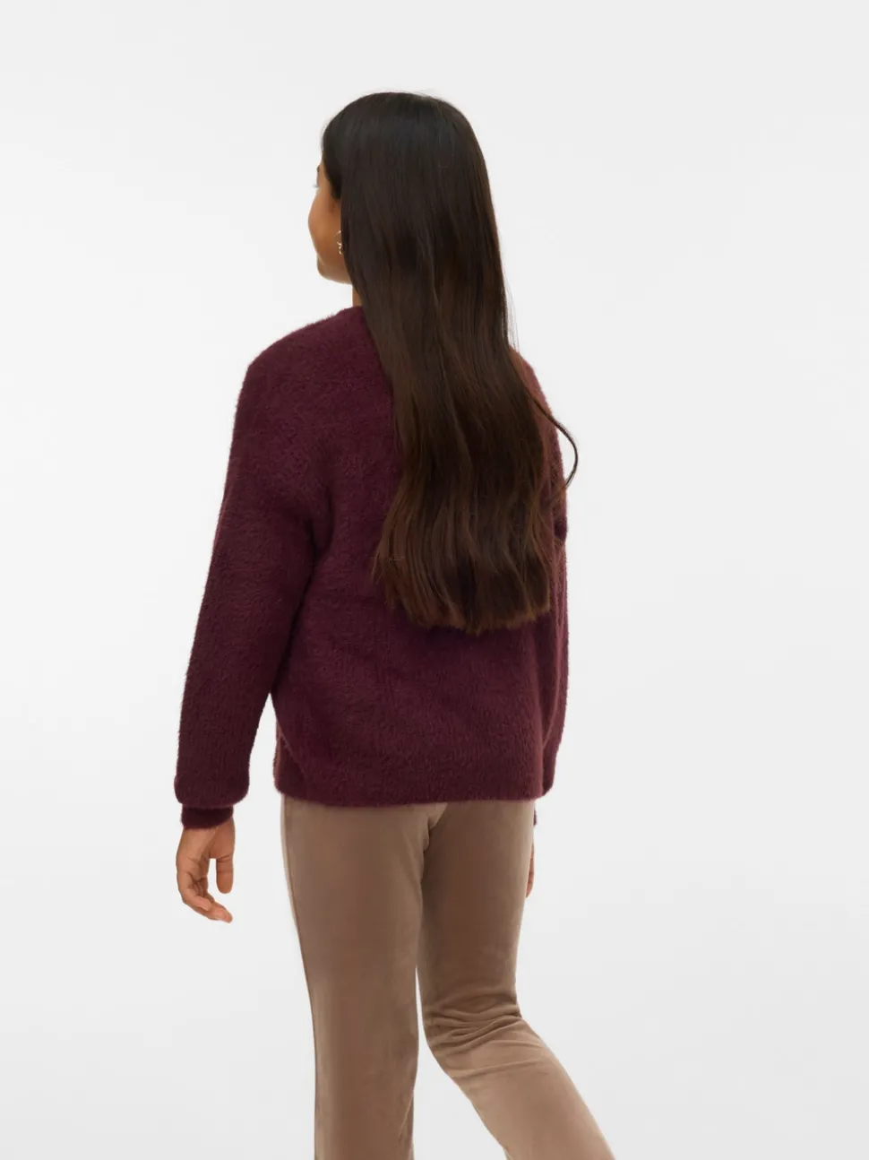 VMVELVET Mid waist Broek