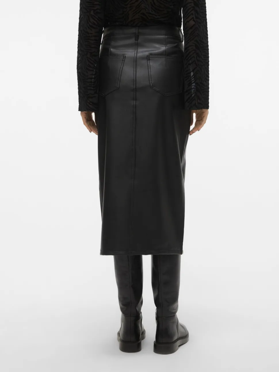 VMVERI High waist Midi-rok