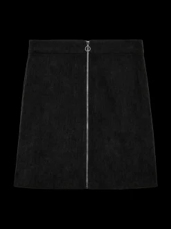 VMVIENNA High waist Corduroy Midi-rok